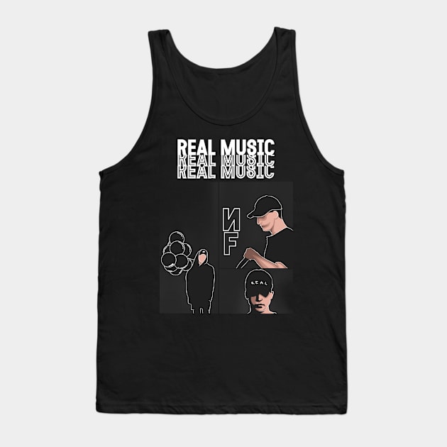 NF Real Music Tank Top by Lottz_Design 